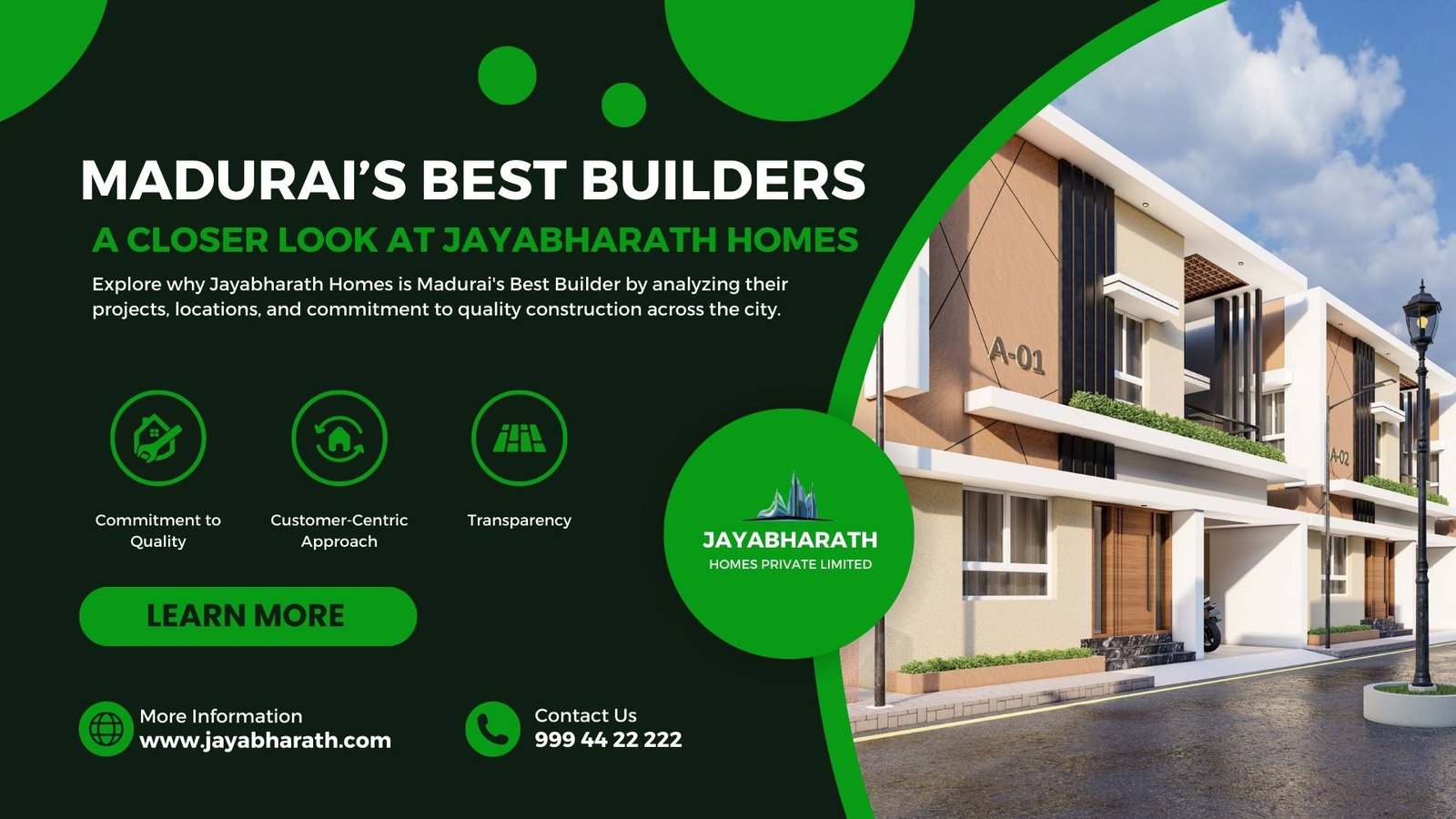 Madurai's Best Builders A Closer Look at Jayabharath Homes