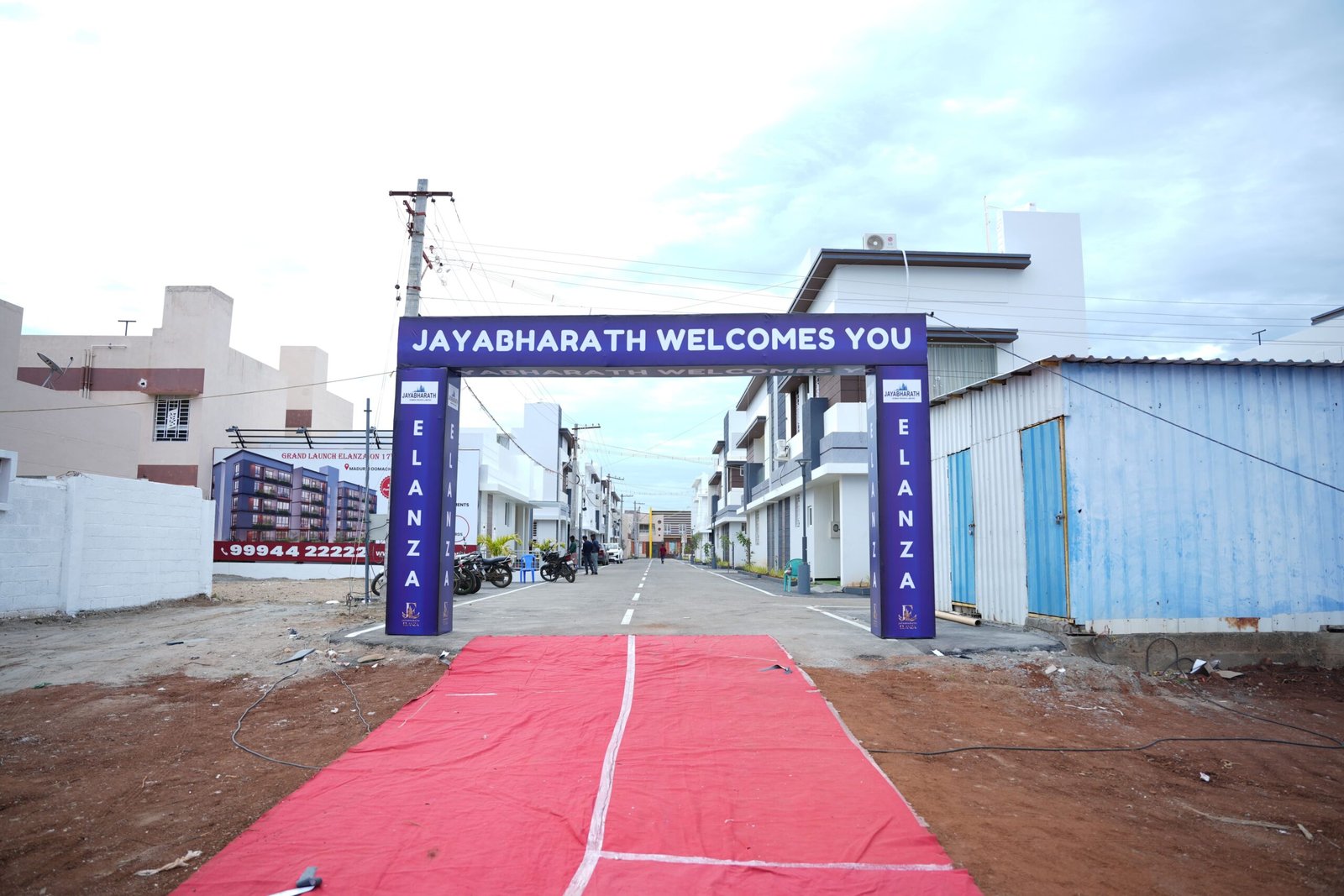 Grand launch of Jayabharath Elanza apartments by Jayabharath Homes, leading builders in Madurai.