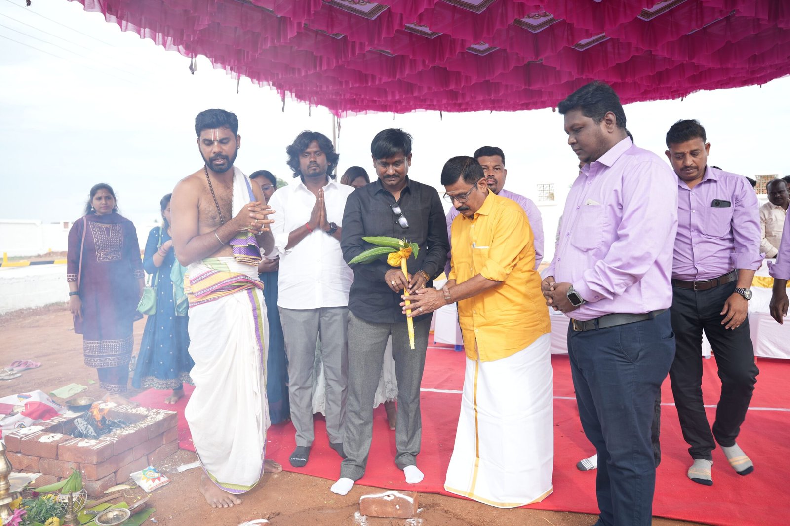 Official launch event of Jayabharath Elanza apartments by Jayabharath Homes, trusted builders in Madurai.