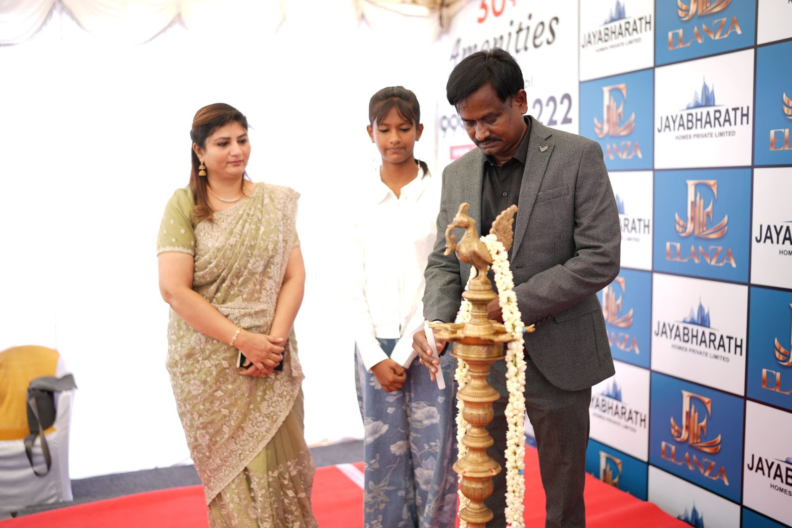 Jayakumar Jayabharath, Founder and Managing Director of Jayabharath Homes, recognized as the richest man in Madurai.