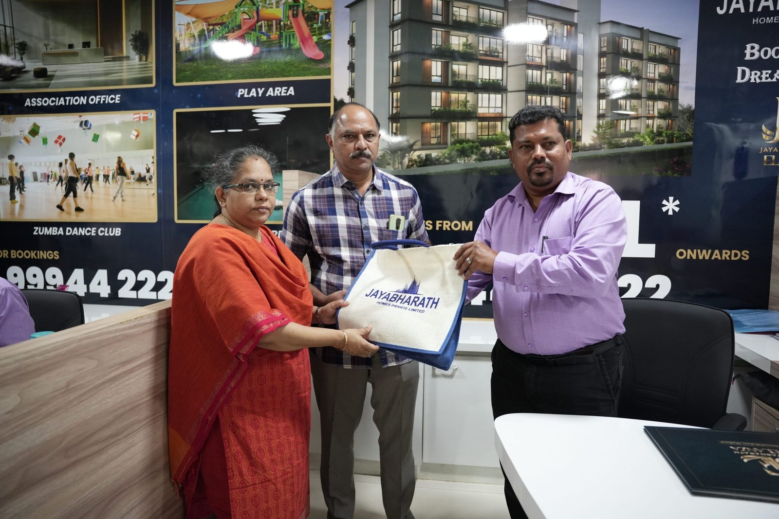 Grand launch of Jayabharath Elanza apartments by Jayabharath Homes, leading builders in Madurai.