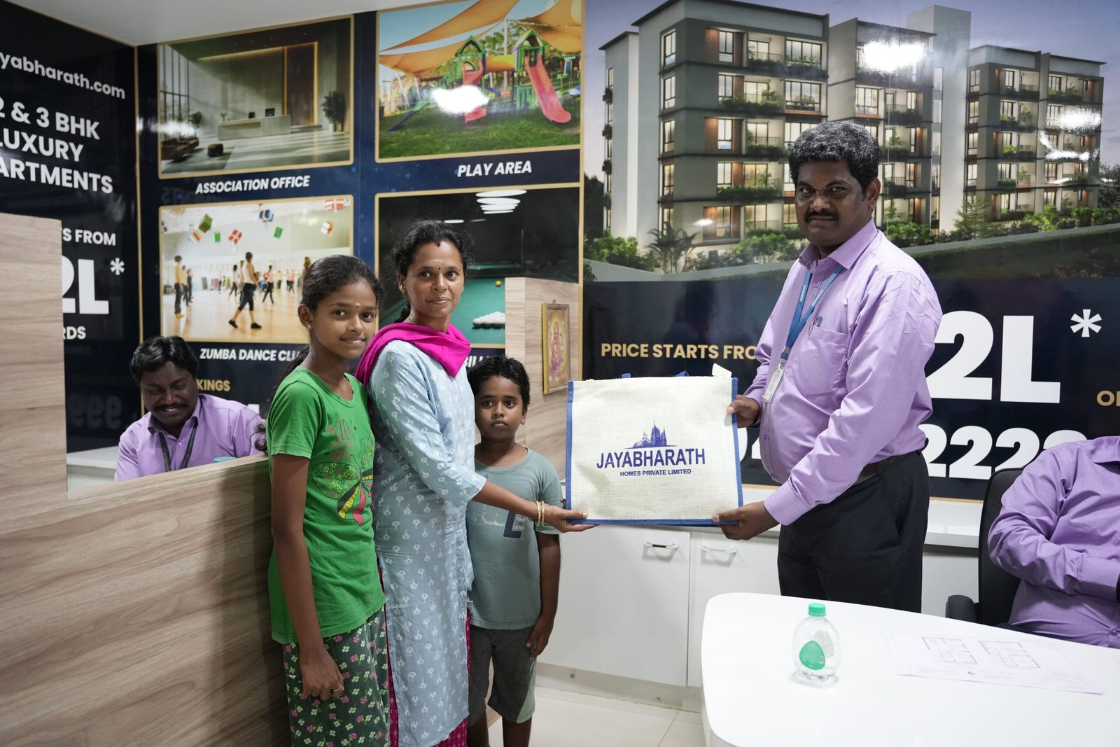 Grand launch of Jayabharath Elanza apartments by Jayabharath Homes, leading builders in Madurai.