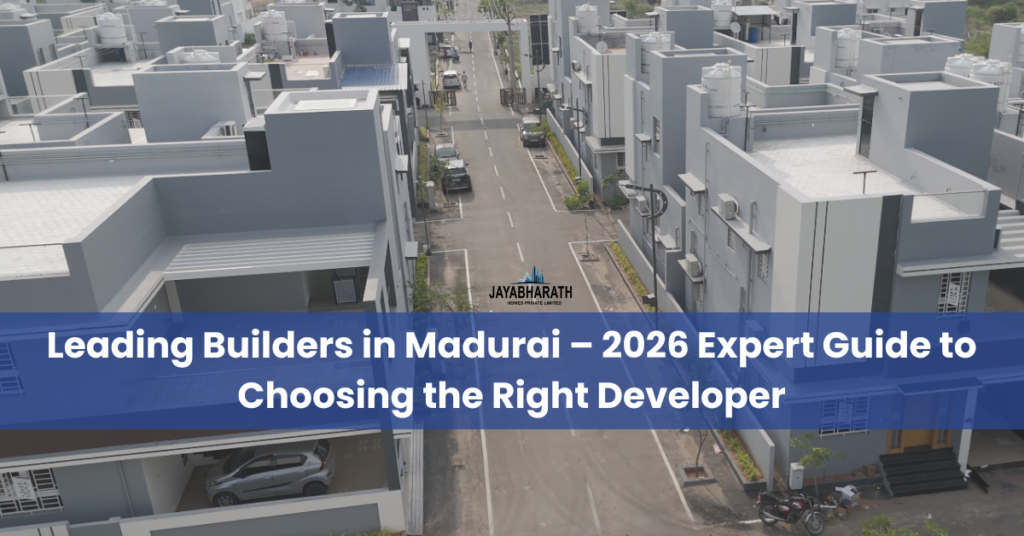 Leading Builders in Madurai | Jayabharath Homes | top builders in Madurai | best builders in Madurai | No. 01 builders in Madurai