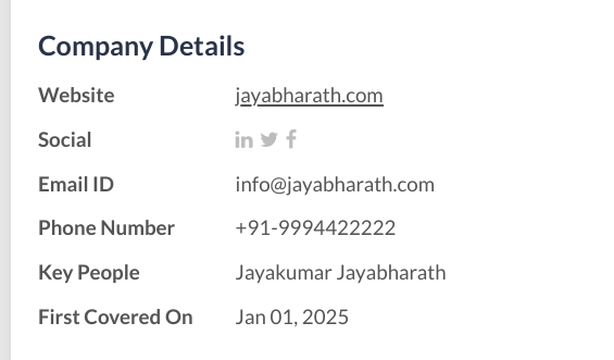 jayabharath homes tracxn profile, jayabharath homes ranking tracxn, jayabharath homes company profile tracxn, jayabharath homes competitors tracxn, jayabharath homes market position tracxn, tracxn ranking real estate companies india, jayabharath homes company details tracxn, jayabharath homes vs competitors tracxn, jayabharath homes industry ranking, jayabharath homes data tracxn, Jayabharath Homes company profile on Tracxn, Jayabharath Homes company profile on Tracxn,Jayabharath Homes Tracxn ranking
