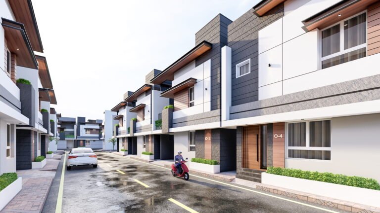 Modern villas in Madurai with landscaped roads and private parking